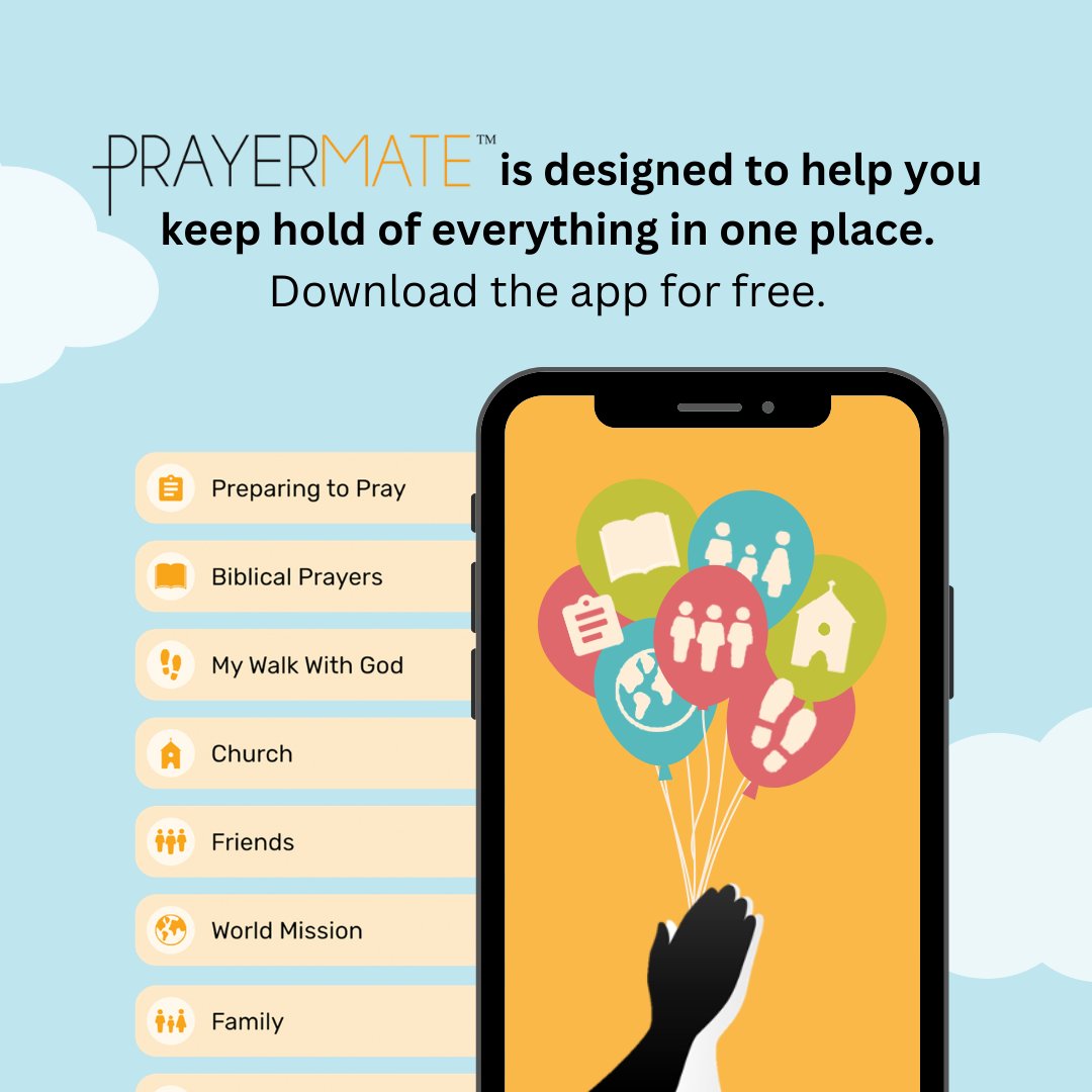 PrayerMate's tweet photo. With so much to pray for, it can be easy to for things to slip out of your mind. Why not try making a list on PrayerMate? Go to https://t.co/Rnh8wB68ay to find out more. https://t.co/B9Q3pYndWN