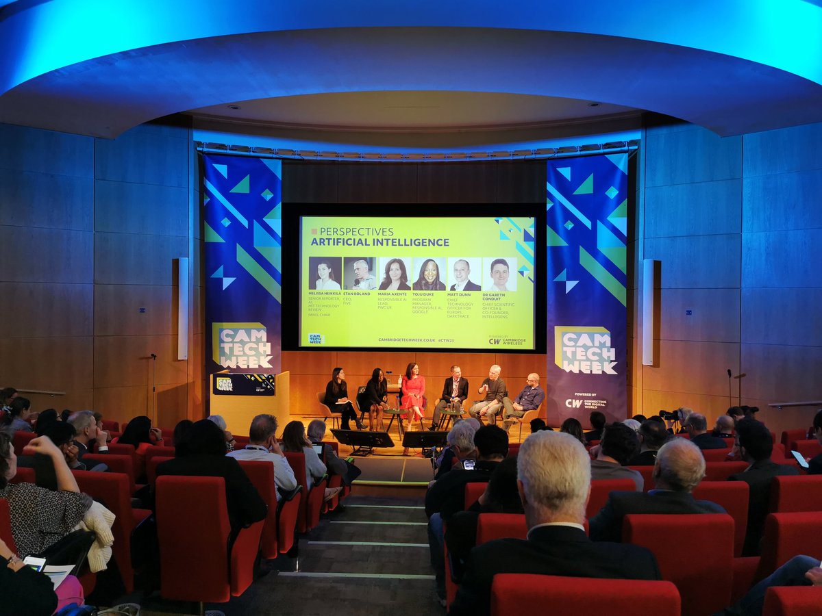 Maximilian Ge (@maximilian_ge) on Twitter photo Opportunities and responsibilities in the age of #AI-<a href="/Melissahei/">Melissa Heikkilä</a> <a href="/techreview/">MIT Technology Review</a> weighs societal benefits with #ResponsibleAI use w/<a href="/stanboland/">Stan Boland</a> <a href="/_FiveAI/">Five</a> <a href="/TojuDuke/">Toju Duke</a> <a href="/Google/">Google</a> <a href="/maria_axente/">Maria Luciana Axente</a> <a href="/PwC_UK/">PwC UK</a> Matt Dunn <a href="/Darktrace/">Darktrace</a> #ctw23 #socialimpact #sustainability #cybersecurity #autonomousdriving Opportunities and responsibilities in the age of #AI-<a href="/Melissahei/">Melissa Heikkilä</a> <a href="/techreview/">MIT Technology Review</a> weighs societal benefits with #ResponsibleAI use w/<a href="/stanboland/">Stan Boland</a> <a href="/_FiveAI/">Five</a> <a href="/TojuDuke/">Toju Duke</a> <a href="/Google/">Google</a> <a href="/maria_axente/">Maria Luciana Axente</a> <a href="/PwC_UK/">PwC UK</a> Matt Dunn <a href="/Darktrace/">Darktrace</a> #ctw23 #socialimpact #sustainability #cybersecurity #autonomousdriving