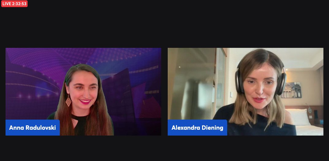 WomenTechNet's tweet photo. “ Generative AI has the potential to revolutionise the way we work! “ Dr. Alexandra Diening, Global Head of Research & Insights at @EPAMSystems
#wtgc2023 #womenintech #womenempowerwomen #generativeai #epamsystems https://t.co/qXGXS09wCU