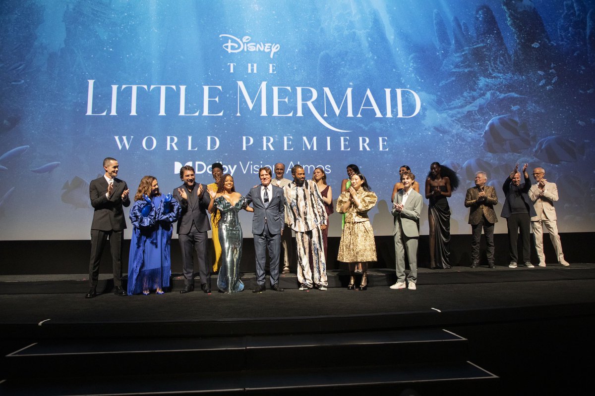 DaniMoreMagic's tweet photo. Los protagonistas de La Sirenita en el Dolby Theatre para la gran premiere mundial #LaSirenita #TheLittleMermaid https://t.co/YqGSTK8XlL