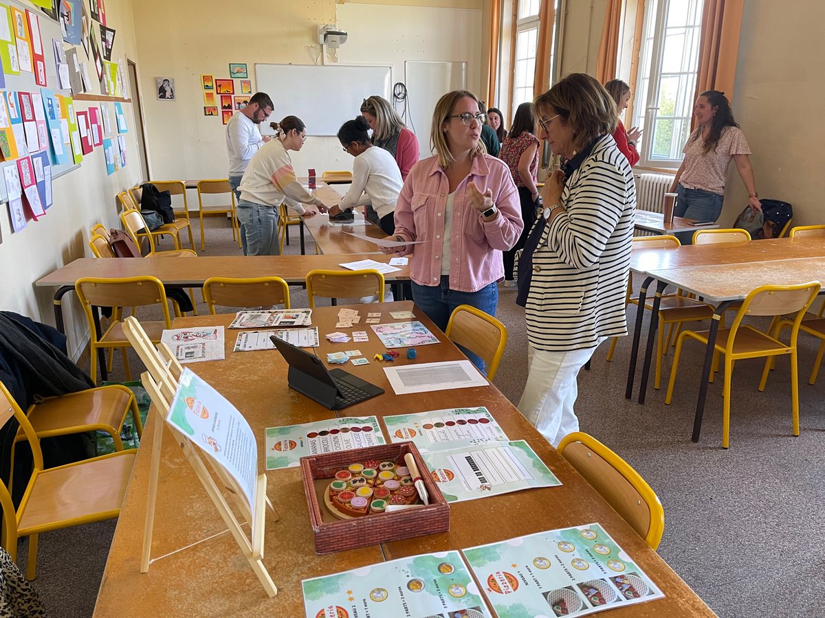 isfecnormandie's tweet image. Mercredi 3 et jeudi 4 mai se tenaient les journées outils didactiques de nos PSTG du 1er et du 2nd degré.

👍Deux jours riches en échanges et en partages sur les outils qu&apos;ils construisent et utilisent en classe au bénéfice de leurs élèves

#isfec #normandie #caen #enseignant