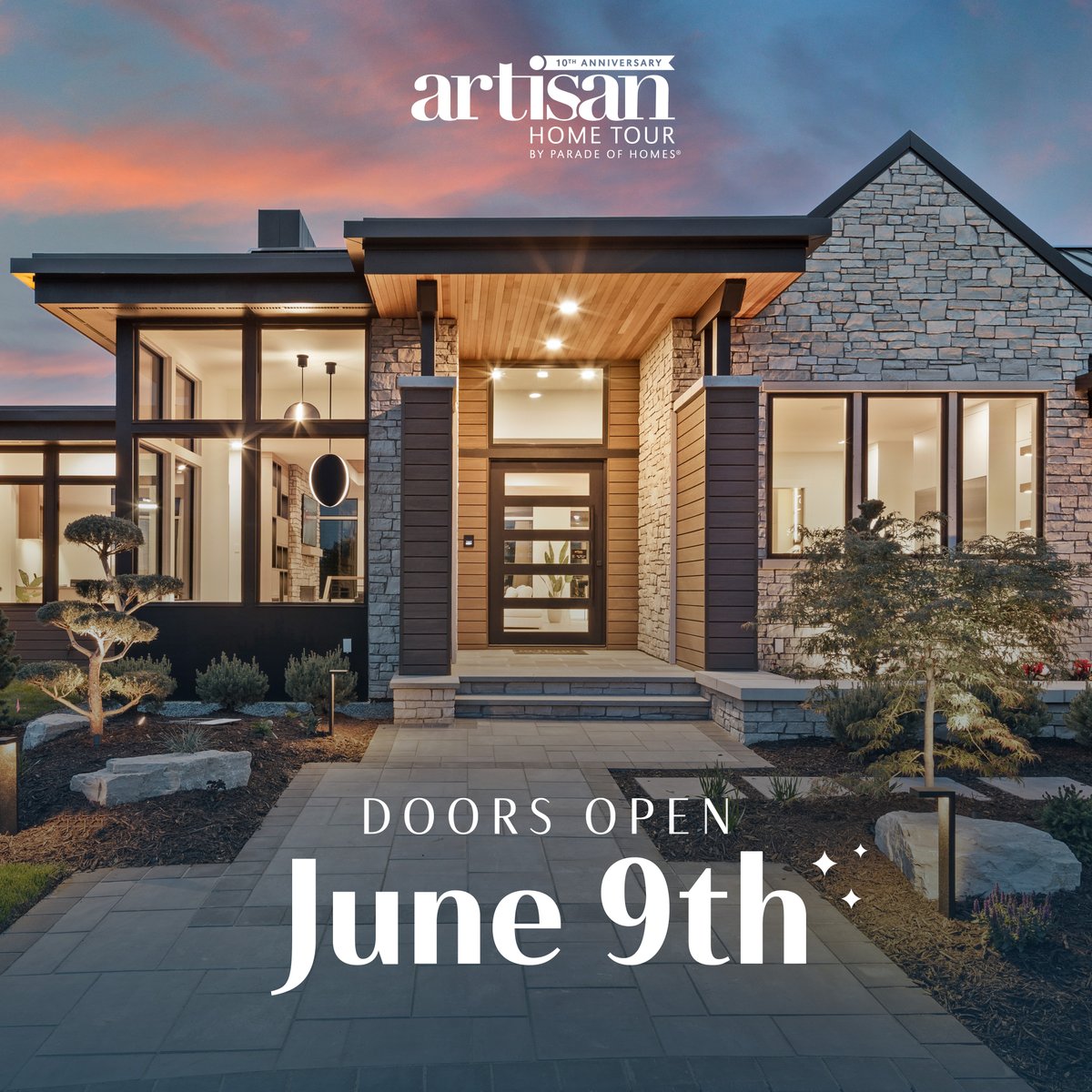 The 2023 Summer #ArtisanHomeTour is officially one month away! Doors open on June 9 and we can't wait 🤩