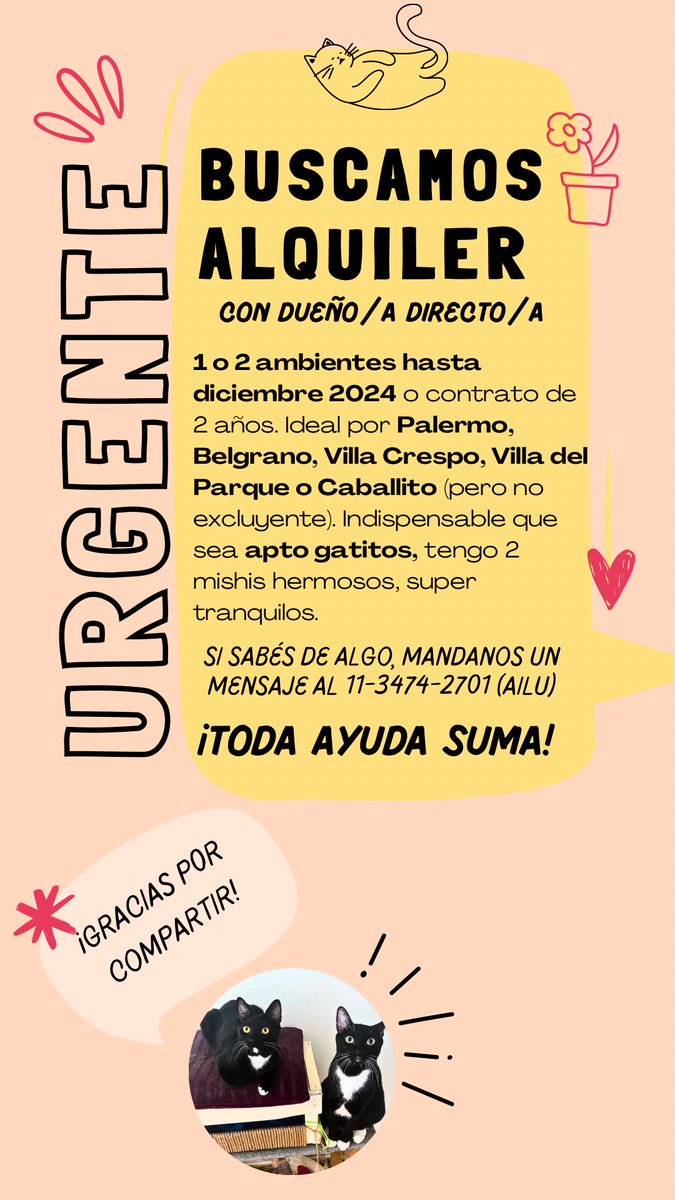 Ainaat's tweet photo. Cualquier ayuda que puedan darme sirve un montón, sobre todo con un retwit 🙏🏼♥️. Gracias!! https://t.co/4M2WMaCPU6