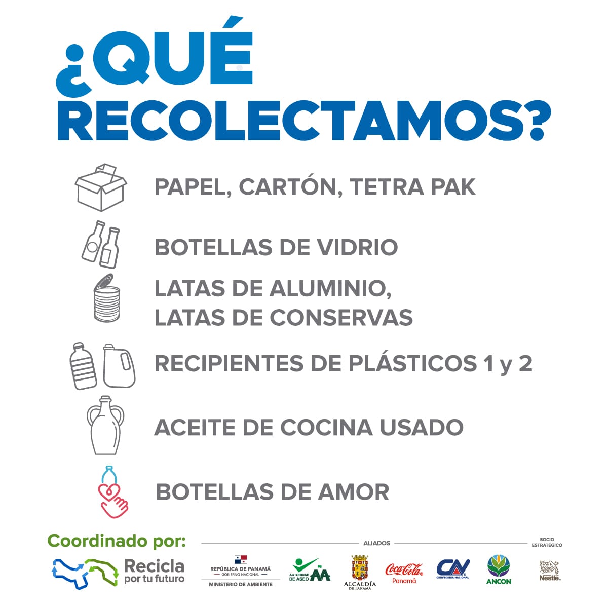 #Santiago | Súmate a la 3ra Jornada Nacional de Reciclaje “Yo Celebro Reciclando”, este 13 de mayo en los estacionamientos del Parque Juan Demóstenes Arosemena, trae tus recipientes limpios y desinfectados y ayuda a reducir la contaminación de nuestro planeta. ♻️