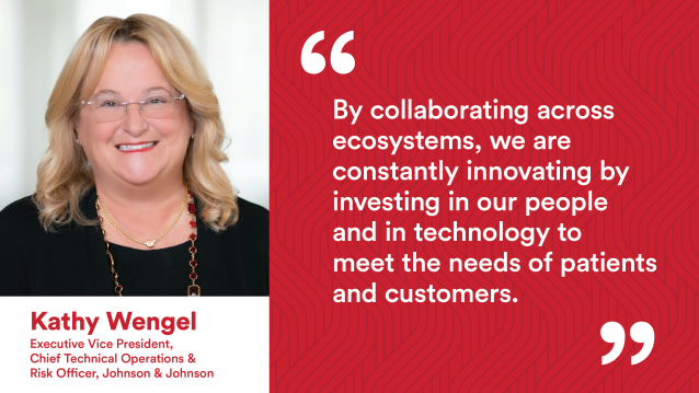 Congratulations to Kathryn Wengel, EVP, Chief Technical Operations &amp; Risk Officer, #JNJ, for being recognized as the Top Woman in Supply Chain by <a href="/Supply/">S.</a> Chain Digital! #mycompany bit.ly/42FgXU9