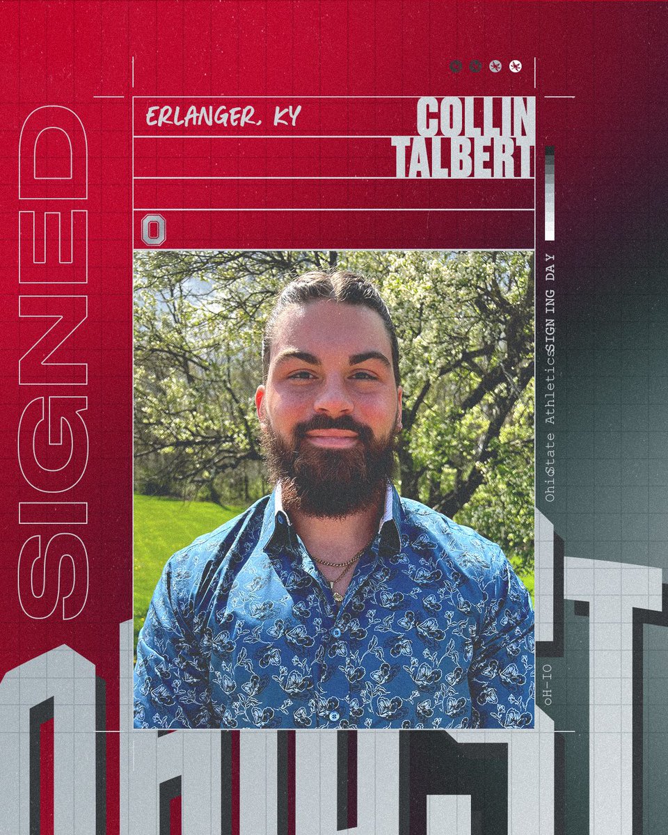 OSU_SpiritSquad's tweet photo. We are excited to announce and welcome Collin Talbert to the 23-24 team! Collin comes to OSU as a proud graduate and former team member from @NKUCheer 😀 #gobucks #buckeyes #ohiostate #collegecheer #partnerstunt #cheerscholarship https://t.co/scYsAWoTK2