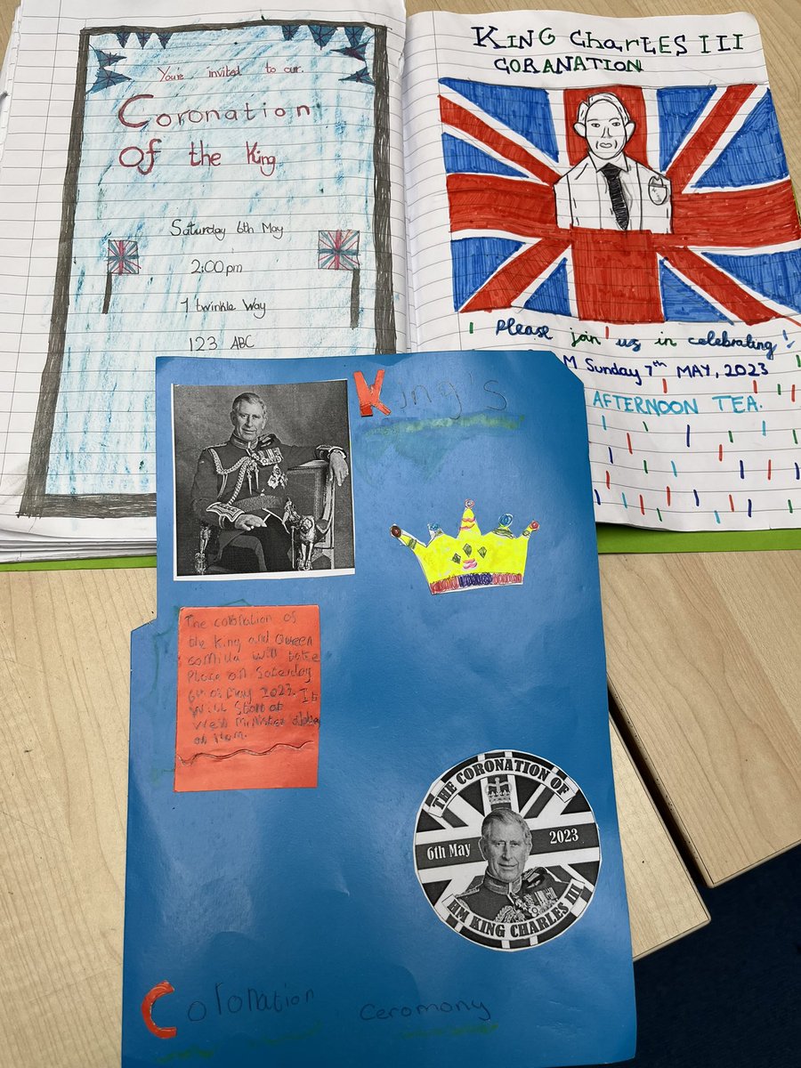 It has been a historic Bank Holiday Weekend and as always the children in Year 3 have been busy learning. Look at some examples of homework for the King’s Coronation 👑 #Coronation2023 #homework #dowhatmattersmost