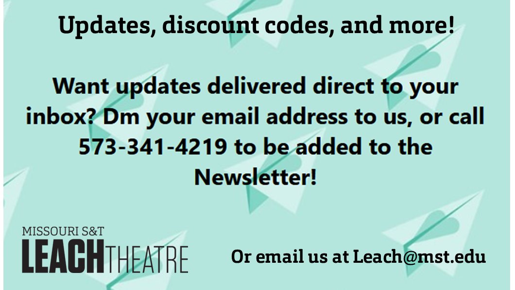 Lots of new information to share!