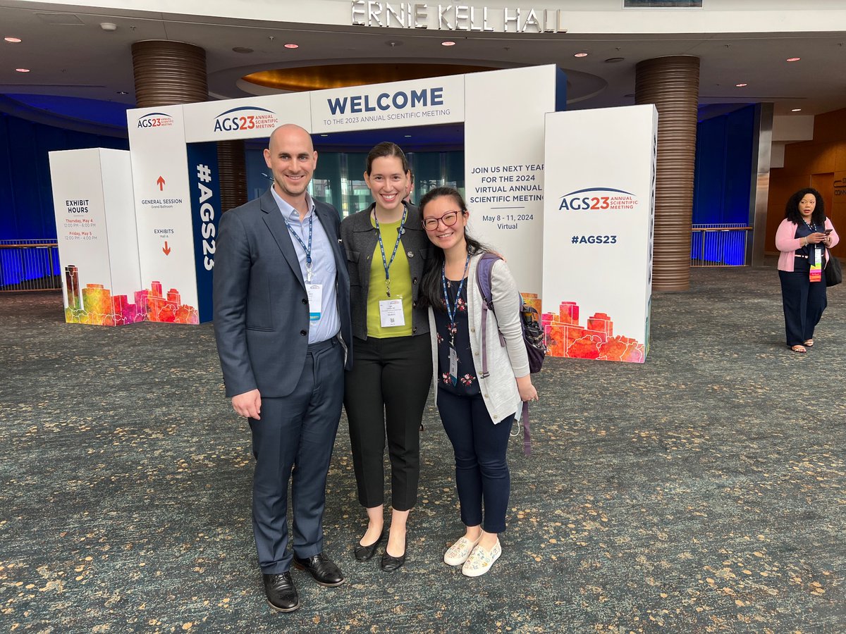 colinbrien's tweet photo. Had a great time learning about all the amazing work that is being done in Geriatrics and Deprescribing last week at #AGS23. Forever grateful for the experience courtesy of the Yale COACH 4M grant @YaleGeriatrics. https://t.co/MRxCeKn2Jc