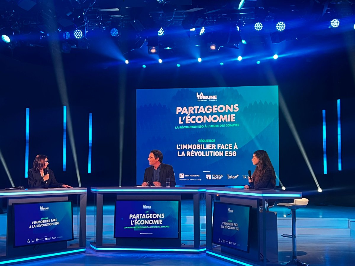 <a href="/LaTribune/">La Tribune</a> <a href="/phmabille/">Philippe Mabille</a> <a href="/saintgobain/">Saint-Gobain</a> <a href="/inst_entreprise/">Institut de l'Entreprise</a> <a href="/CecileCabanis/">Cécile Cabanis</a> <a href="/TikehauIM/">Tikehau Capital</a> <a href="/antoinesire/">antoinesire</a> <a href="/BNPParibas/">BNP Paribas Group</a> <a href="/pascaldemurger/">Pascal Demurger</a> <a href="/MAIF/">MAIF</a> <a href="/IngridLabuzan/">Ingrid Labuzan</a> <a href="/IFD_Paris/">Institut de la finance durable</a> <a href="/ChabrierClaire/">claire chabrier</a> <a href="/FranceInvestEU/">France Invest</a> <a href="/lelabelisr/">Label ISR</a> <a href="/BertrandBadre/">Bertrand Badré</a> @BlaOSustainCap <a href="/Carbone4/">Carbone4</a> <a href="/FannyPICARD_AE/">Fanny PICARD</a> <a href="/alterequity/">Alter Equity</a> @philippezaouati <a href="/Mirova_RI/">Mirova</a> <a href="/Lucie_Pinson_/">Lucie Pinson</a> <a href="/ReclaimFinance/">Reclaim Finance</a> <a href="/Eva_Sdn/">Eva Sadoun</a> @LITApointco <a href="/etiennebarel/">Etienne Barel</a> <a href="/FBFFrance/">FBF</a> <a href="/laurentguillot/">Laurent Guillot</a> @ORPEA #Partageonsleconomie - L'immobilier face à la Révolution ESG ?

Pour en parler retrouvez en direct  :
🔹<a href="/natbardin/">Nathalie Bardin</a>, Directrice executive marketing stratégique, RSE et innovation <a href="/altarea_groupe/">Altarea</a>
🔹Claire MEUNIER, Responsable du programme finance responsable de l'<a href="/OID_officiel/">OID</a>
