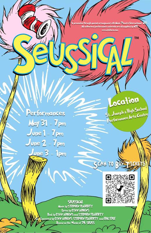 ** Seussical the Musical ** Tickets are on sale now: sjh.ldcsb.ca