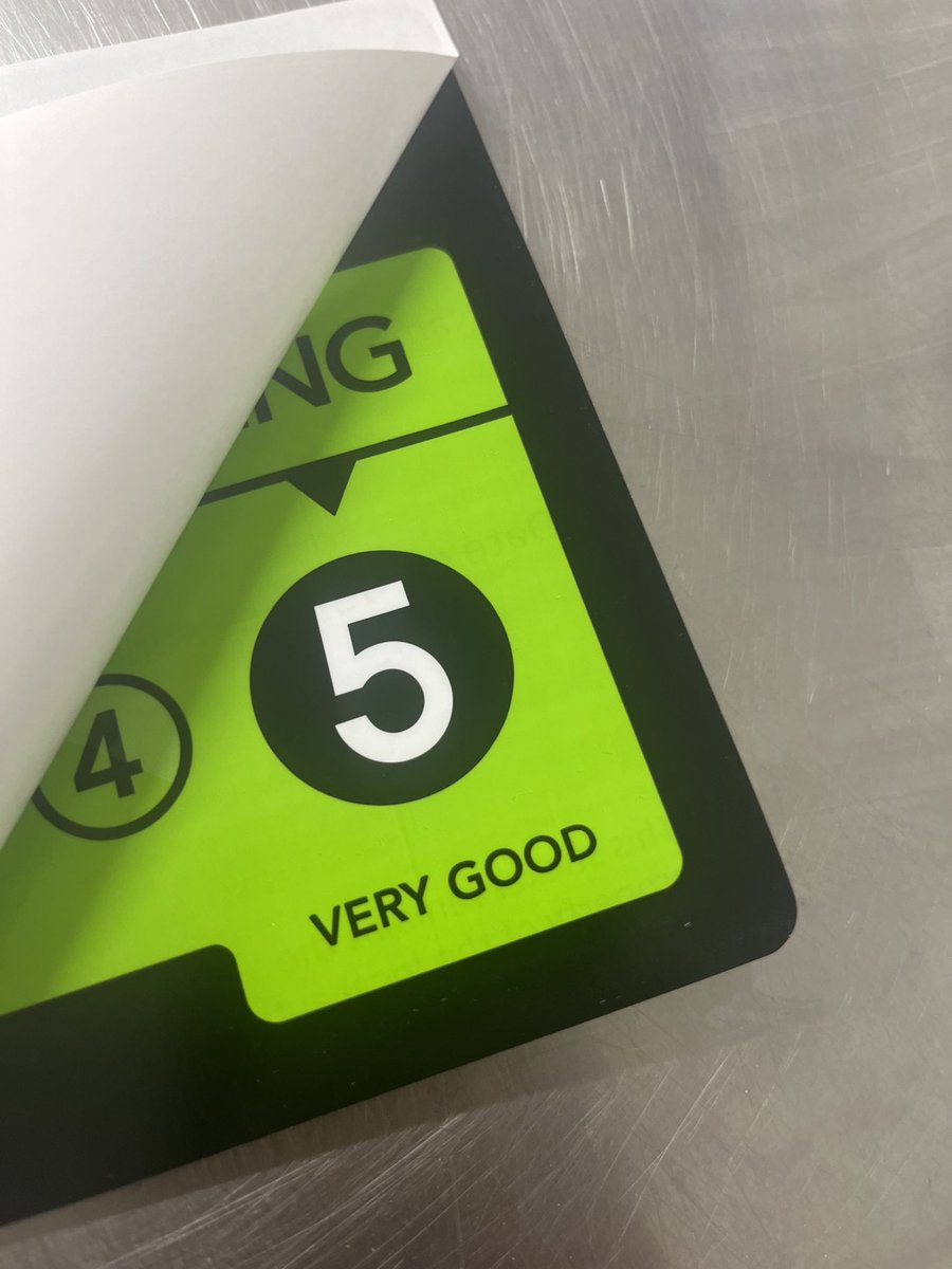 Always nice to get a flying visit from the EHO. 

Proud of our high standards and working practices. Hats off to our amazing team for always having the utmost respect when it comes to handling food.

EHO: “Congratulations, this is one of the best bakeries I have inspected”. 🙌