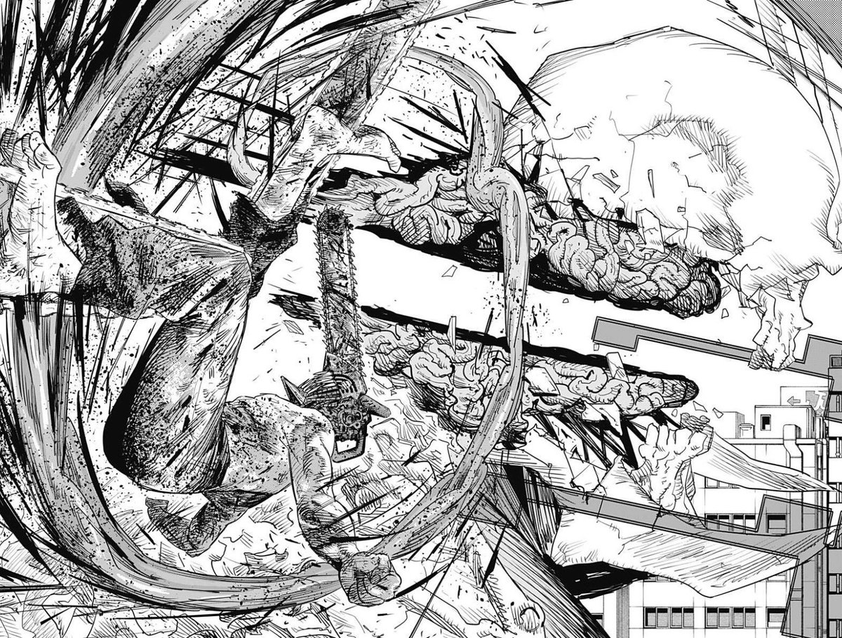 スーパーチェンソーマンバイクのシーンで改めて感じる藤本タツキ先生の