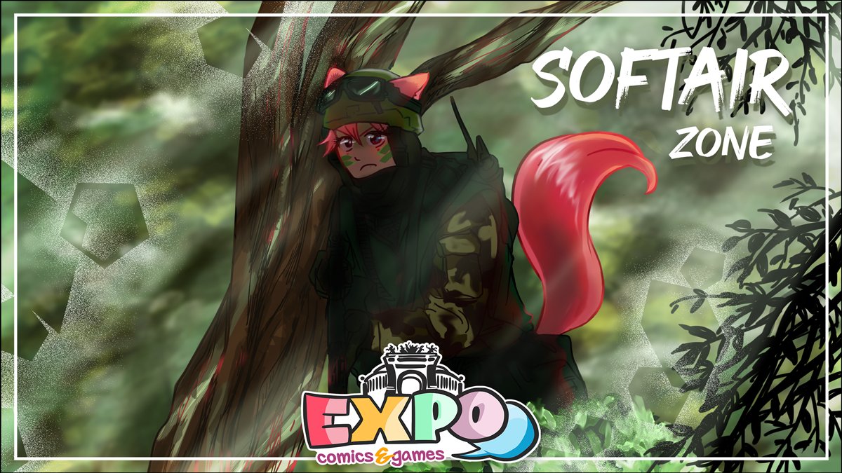 EXPOcomicsgames's tweet photo. Questa è un'emergenza! Qualcuno dia una mano alla nostra 𝐏𝐨𝐱𝐞: una 𝐒𝐨𝐟𝐭𝐚𝐢𝐫 𝐙𝐨𝐧𝐞 gratuita allestita da 𝑳𝒂 𝑷𝒆𝒓𝒍𝒂 𝑵𝒆𝒓𝒂 - 𝑺𝒐𝒇𝒕𝒂𝒊𝒓 aspetta i più temerari di voi per giocare e divertirvi gratuitamente con i vostri amici. 🎯

Siete pronti? 🦊 https://t.co/3F86m2Wf6W