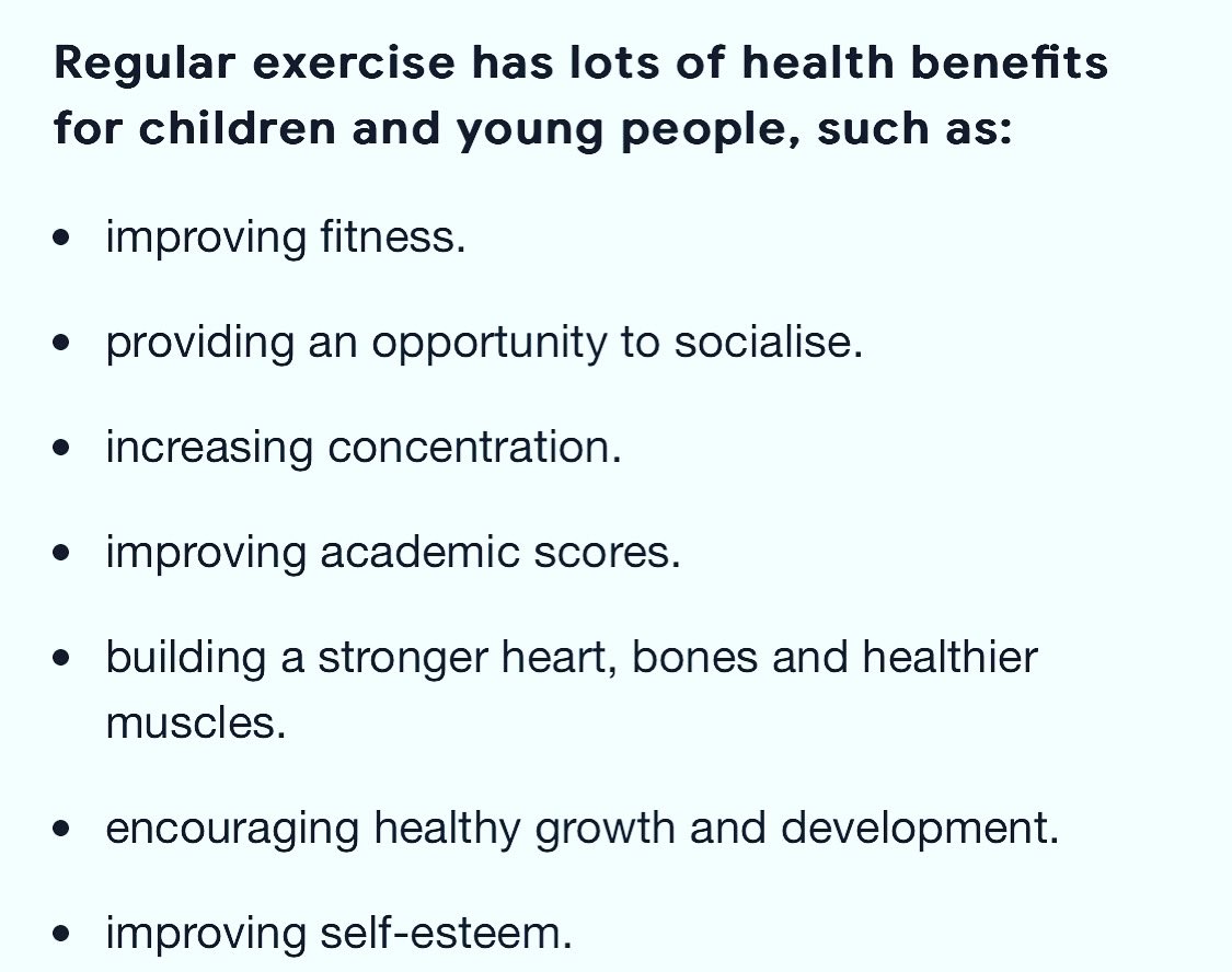 Why exercise is so important for our children
#exercise #kidsfitness #children #mentalhealth #borntomove