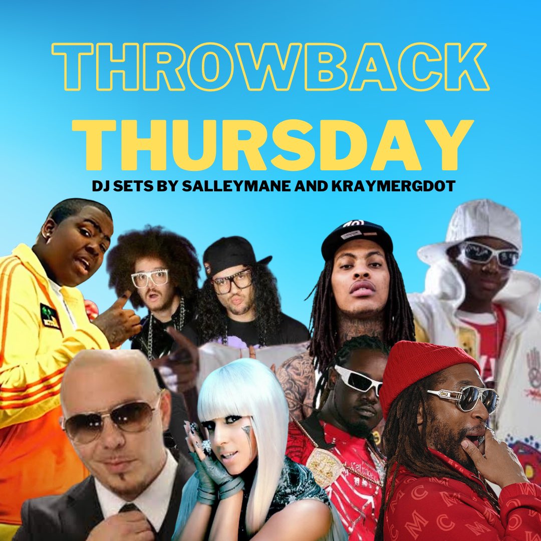 bumlordpresents's tweet photo. Throw it back THIS THURSDAY with us at the @WildBuffalo! Tell all your friends and RSVP for free! https://t.co/3BDzWYopG5