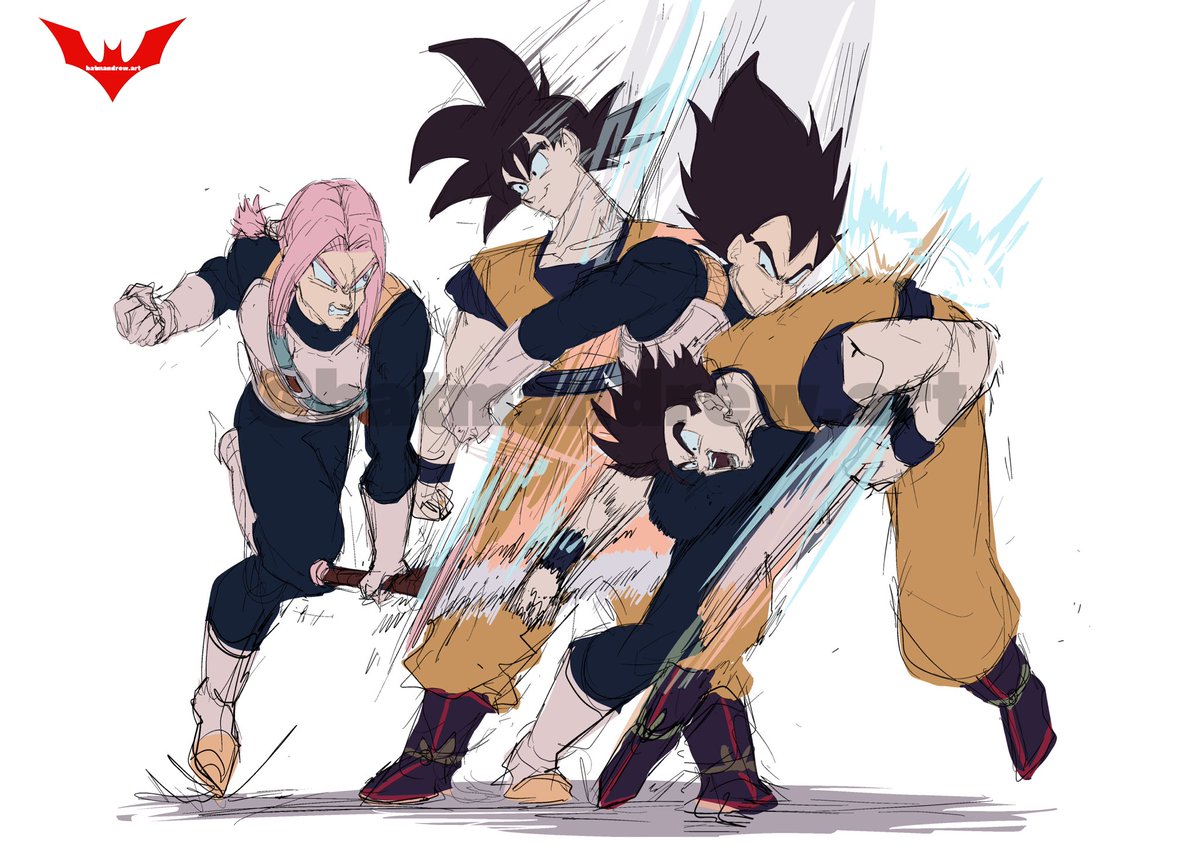 BatmAndrew.art on X: Dragonball GT Squad v.2