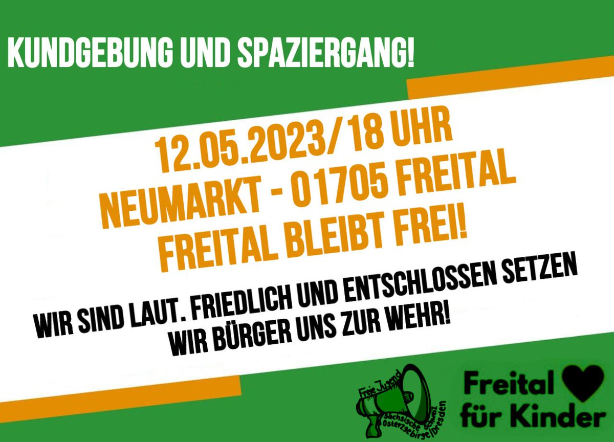 Runter vom Sofa und raus auf die Straße, am 12.05.23 nach #freital . Hier ist wieder Demotime, also lasst uns gemeinsam auf die Straße! #ftl1205 #sachsen #freiesachsen #freiesächsischejugend #rausaufdiestraße #Politik #fckantifa #wirfüruns