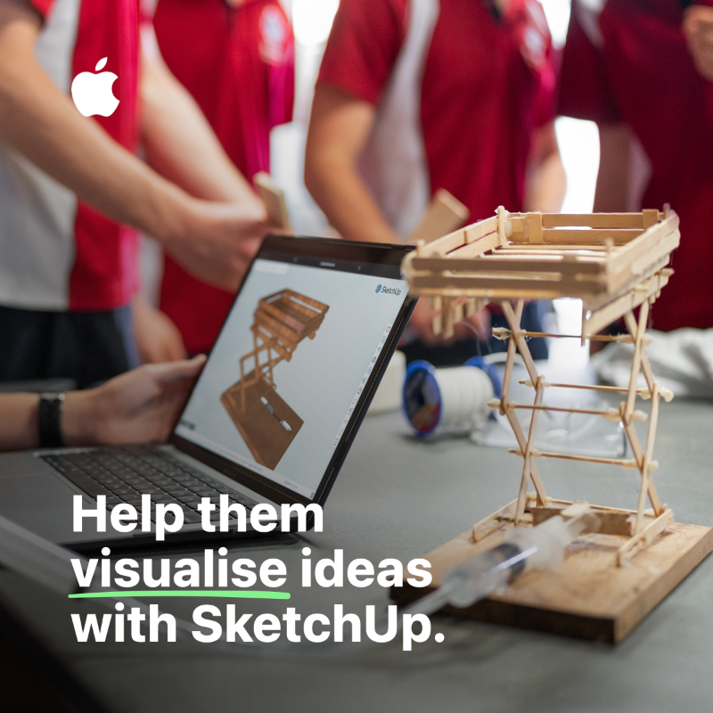 AppleEDU's tweet photo. Using Mac’s fun, easy-to-use apps in the classroom means everyone can find tools to best support their needs — especially the students at St Andrew’s Anglican College. 🙌