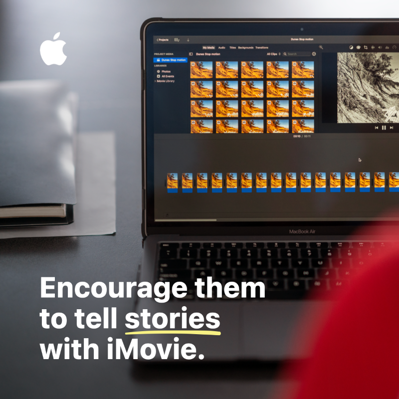 AppleEDU's tweet photo. Using Mac’s fun, easy-to-use apps in the classroom means everyone can find tools to best support their needs — especially the students at St Andrew’s Anglican College. 🙌