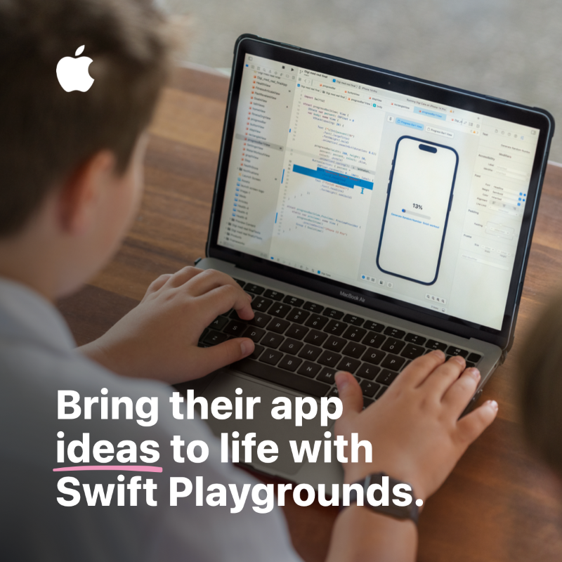 AppleEDU's tweet photo. Using Mac’s fun, easy-to-use apps in the classroom means everyone can find tools to best support their needs — especially the students at St Andrew’s Anglican College. 🙌