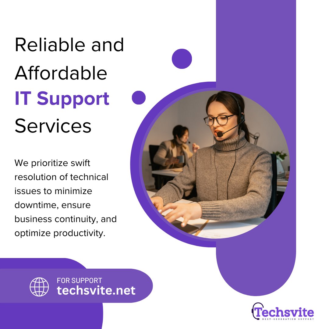 techsvite's tweet image. Experience unmatched IT support with our team of skilled technicians. Get timely solutions and business continuity.
#ExpertITSupport #HighlySkilledTechnicians #SwiftResolution #ResponsiveSolutions