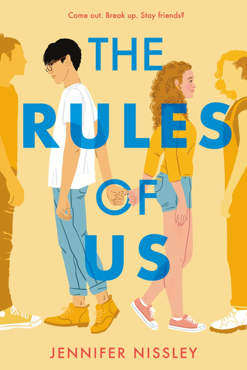 Happy #BookBirthday to THE RULES OF US by <a href="/JENissley88/">Jennifer Nissley -- THE RULES OF US out May ‘23 💖</a> In this heartwarming queer love story about love of all kinds, exes navigate new crushes, new feelings, and a newly uncertain future after unexpectedly coming out to each other on prom night.