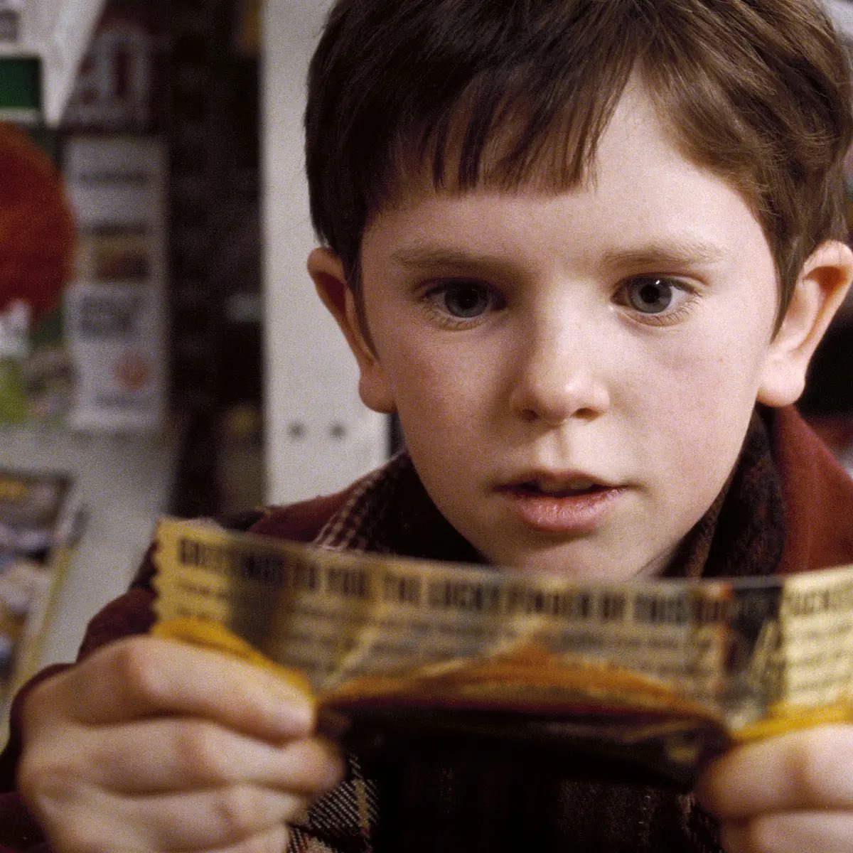 Mareighh's tweet photo. I’ve been seeing so many clips from that show “The Good Doctor” and every time I see the main character I can’t help but think about how he was Charlie Bucket in the 2005 version of Charlie and the Chocolate Factory. https://t.co/fFQu2NLUk9