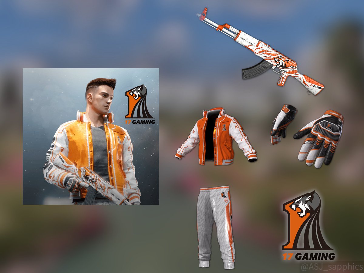 akaYazi's tweet image. Hey everyone! 

I have been fortunate enough to receive a spare FULL 17Gaming skin set and I wanna give it away to you! (Available for PC ONLY!)

Must like, follow and RT to be eligible to win

Winner will be chosen on 5/16/2023

#17Gaming #PGS #GPTSkins #PUBGEsports