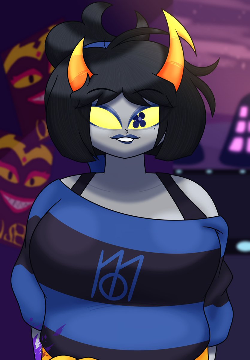 BUGFlower99's tweet photo. "You're already my accomplice, so how woulde you feel about also being 𝐦𝐲 𝐦𝐮𝐬𝐞?"
<3
#RemeleNamaaq #Remele #Homestuck #HOM3STUCK #HomestuckFanart #Hiveswap #HiveswapFanart #HiveswapFriendsim #Friendsim
Speedpaint:
https://t.co/1AmDaeJC7D https://t.co/GJds1pUTQZ