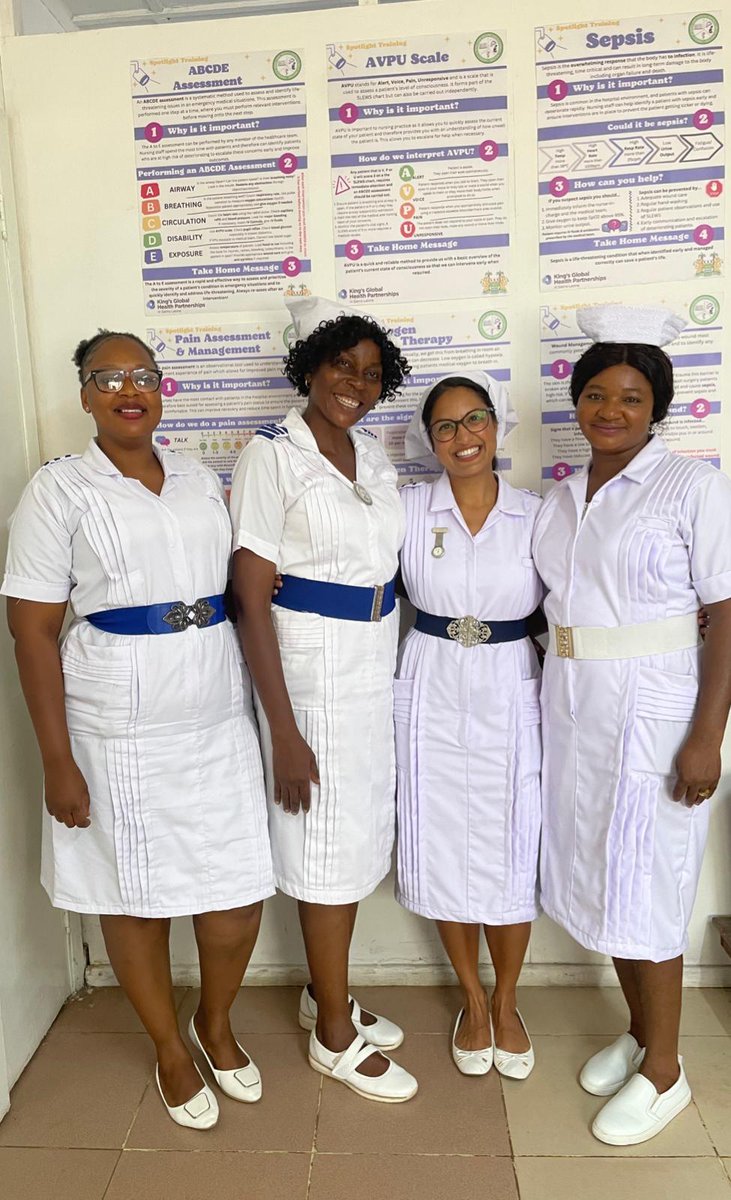 We are very sad to be saying goodbye to <a href="/a_peersaib/">Aneesah Peersaib</a> our #nursingeducation #volunteer who has been with us for the last year working on the "Nursing for Welbodi" project at <a href="/ConnaughtSL/">Connaught Hospital</a> funded by <a href="/BurdettTrust/">Burdett Trust 💙</a> and <a href="/kchnleague/">Kings College Hospital Nurses League</a>