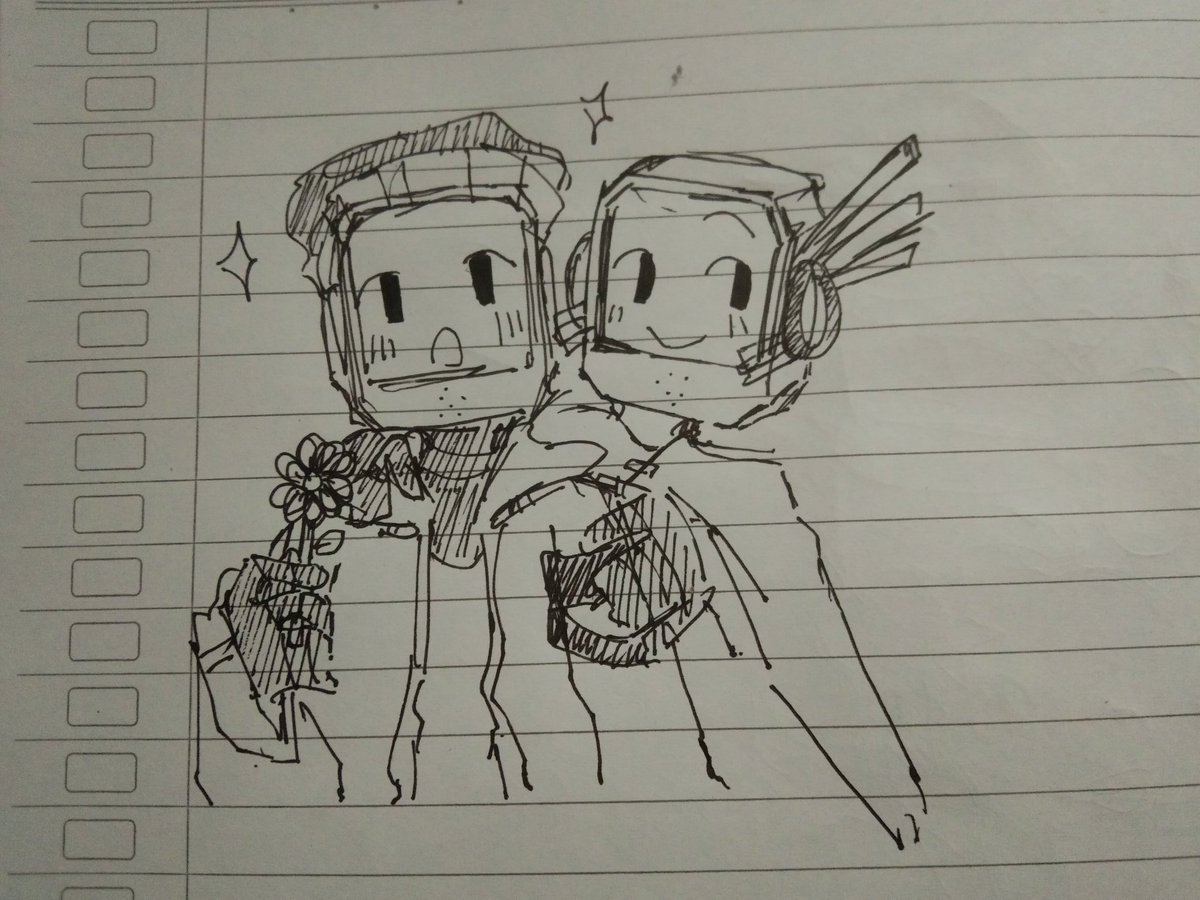 Rotiisobeq's tweet photo. Hello long time no see! 
I made a lot of changes to draw my oc stray here anora n amorez<3
#strayoc https://t.co/Y81C2uooqy