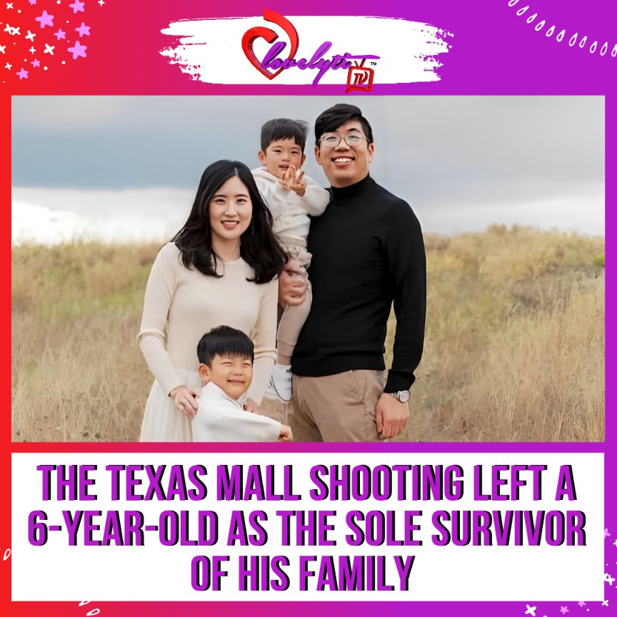 lovelyti's tweet photo. A 6-year-old is the only surviving member of his family after his parents and little brother were gunned down in the weekend mass shooting at a mall in Allen, Texas.
#TexasMall #ChoFamily #Lovelytitv https://t.co/FP69iu7AKW