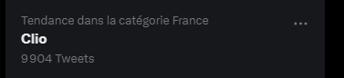 Xari_'s tweet photo. Tendance alors que la 206 est la meilleure... https://t.co/b8PkkBttvH