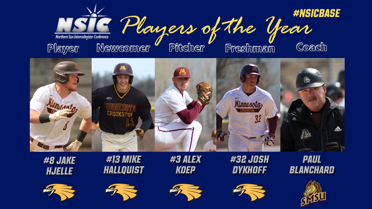 NorthernSunConf's tweet photo. #NSICBase All-Conference Teams Announced

More info at: https://t.co/sfAmpM6ojS https://t.co/TUjZ5v1DVM