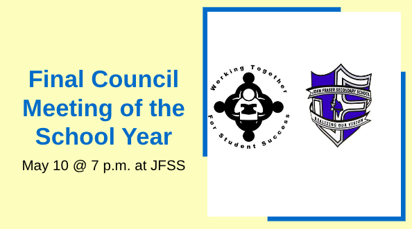 jfsscouncil's tweet photo. Join us on Wednesday for the final School Council meeting of the school year - https://t.co/lI32PMIakJ https://t.co/j4jOFPUwS8
