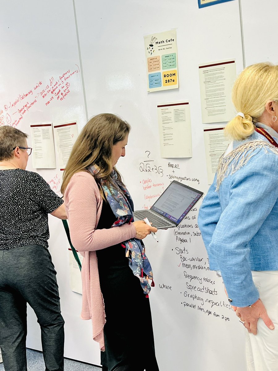 JenniferWathall's tweet image. In the throws of curriculum mapping with the teachers &amp;amp; it was 🔥! Loved the intellectual stimulation, deep discussions, &amp;amp; collaboration 🤝🧠💡 #CurriculumMapping #TeacherCollaboration 
#conceptbasedmath 
@JaiaMasterson 
@johnswitzer 
@PaulFochtman 
@FIS_School