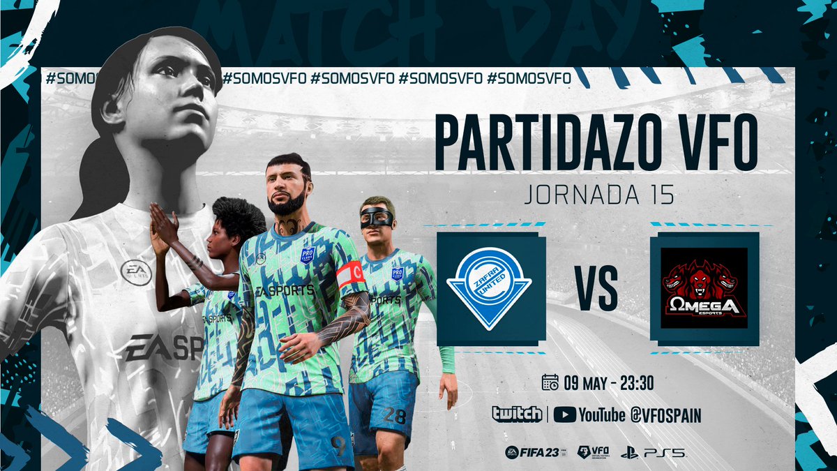 VFOspain's tweet photo. #PartidazoVFO📢

¡Estos serán los partidos para hoy!

🟠@CatenaccioEsp - @Lynx4kESPORTSPC 
🟢@BaneSquadEsp - @EsenciaCF 
🔵@ZafraUnited - @Omega_FIFA 

🎙️@SeeergioGM @Mati_Bernstein 
📺https://t.co/4db0mX6kur https://t.co/IVf8LLwrJB