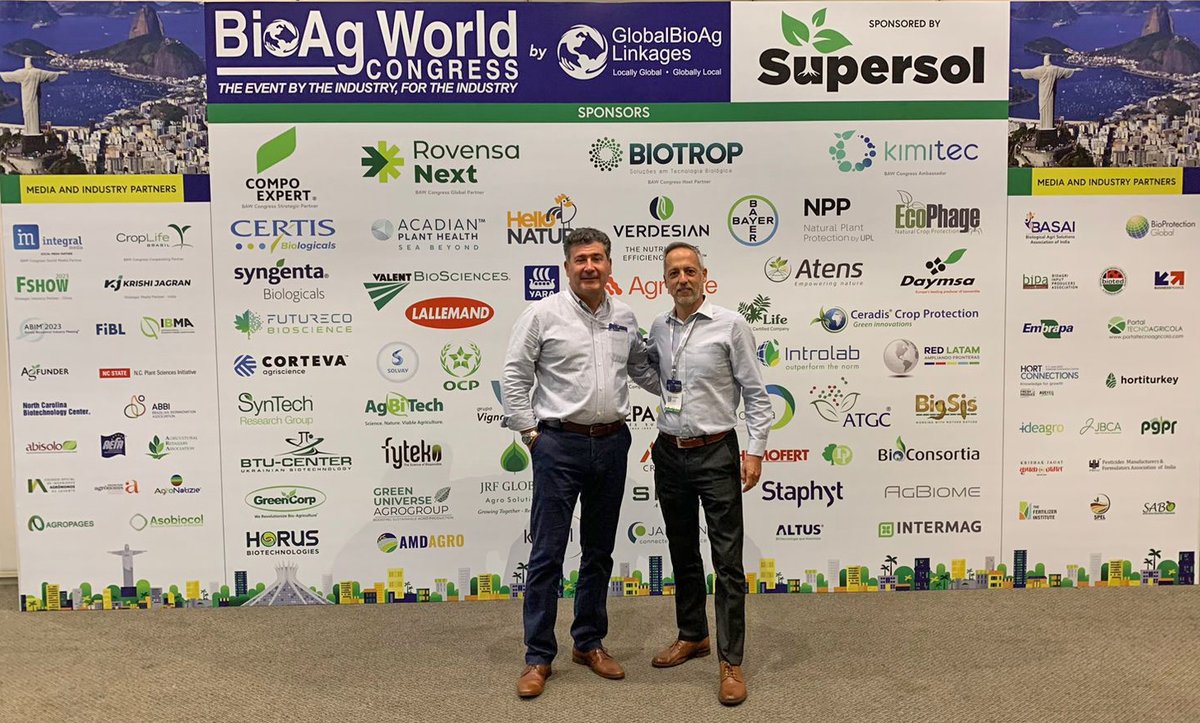 As the biggest opportunity and fastest growing region for ag biologicals, Latin America took center-stage with the 4th BioAg World Congress in Rio de Janeiro, Brazil where The Context Network Principals José Gobbee and Marcio Farah learned from the 300+ companies in attendance!