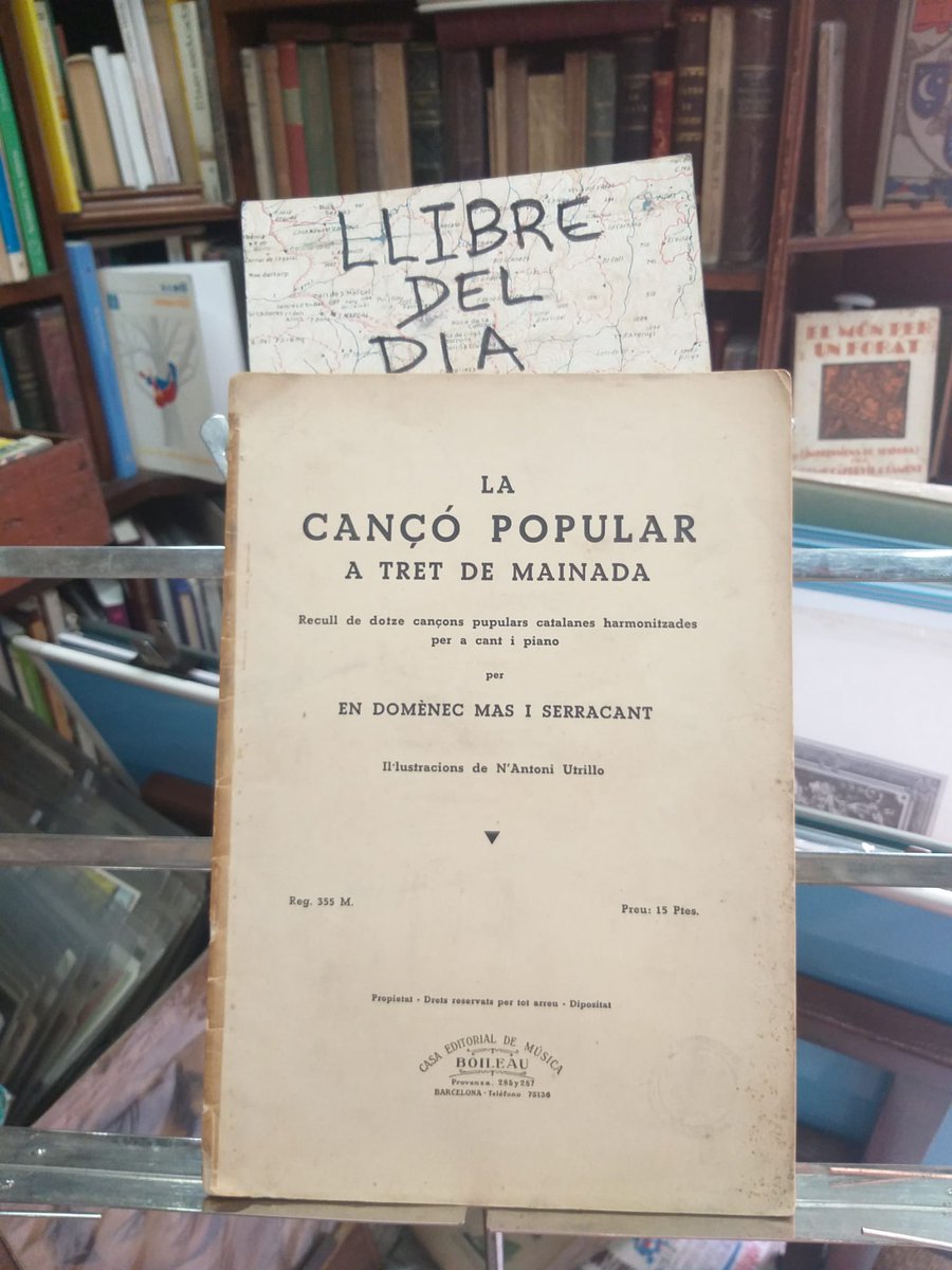 LlibreDelPalau's tweet photo. La cançó popular a tret de mainada. Domènec Mas i Serracant #llibredeldia #librodeldia #livredujour #bookoftheday #llibres #libros #books #llibresegonamà #Música #Cant #Partitures #Piano #Il·lustracions https://t.co/1phydDC3C1