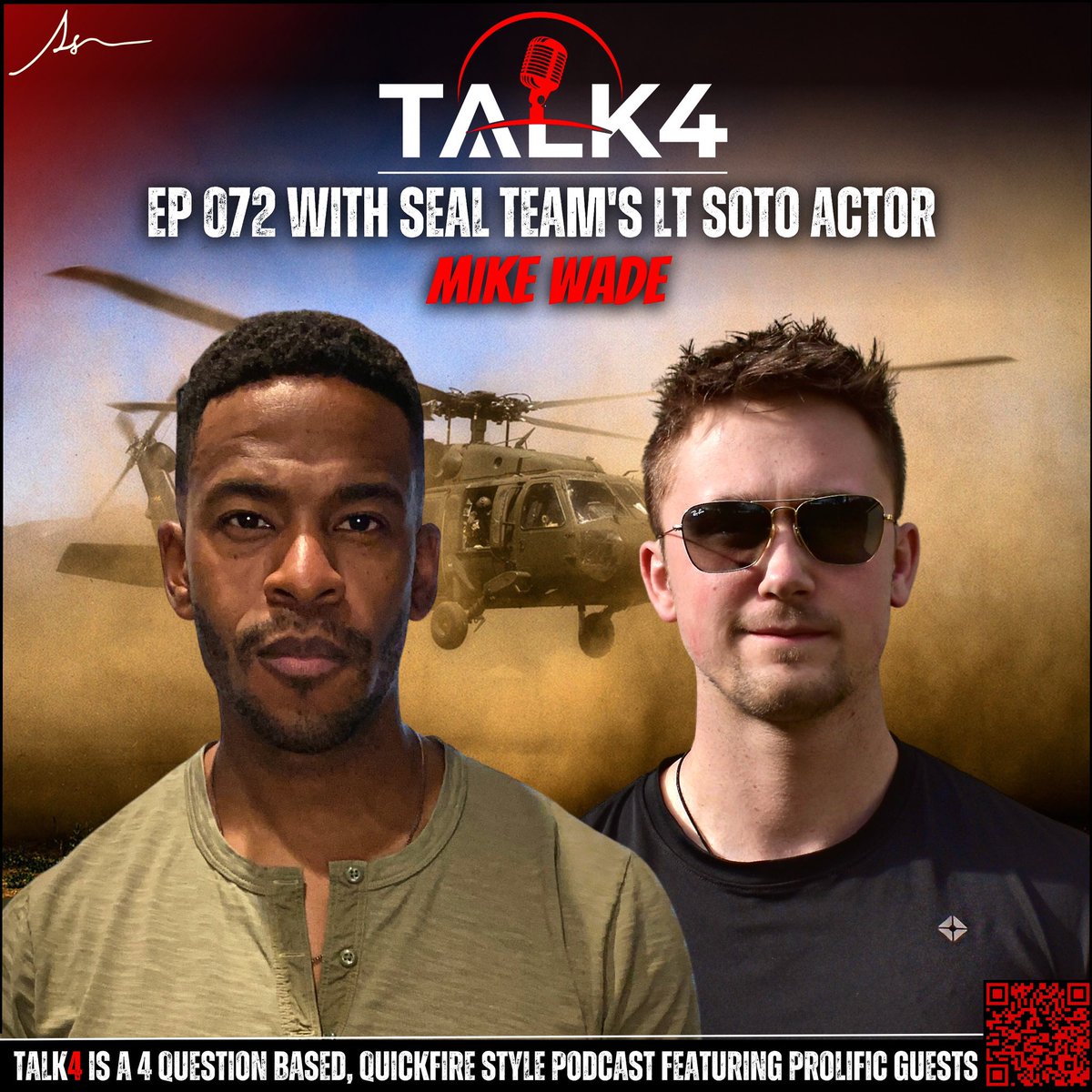 LouisSkupien's tweet photo. @MikeWadeActor and I just published episode #072 of Talk4! You’ll recognise Mike as one of the actors in Seal Team portraying LT Soto. Tune in! - https://t.co/KFkNlFJKKv - #sealteam #sealteamcbs #sealteampplus #maxthieriot #ajbuckley #davidboreanaz #mikewade #louisskupien #talk4 https://t.co/LX6Yqoiwu1