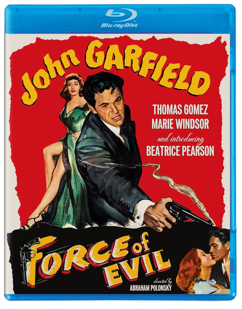 disc_connected's tweet photo. ***ANNOUNCEMENT***
Coming on July 11th from @kinolorber: #ForceOfEvil (1948)!
โข 2022 4K Restoration by Paramount Pictures, UCLA and The Film Foundation
โข NEW Audio Commentary by Film Historian Imogen Sara Smith
โข Introduction by Martin Scorsese (3:33)
โข Theatrical Trailer https://t.co/AaliFTnohe