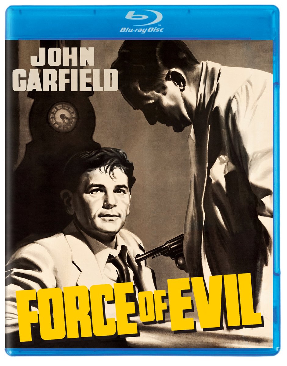 disc_connected's tweet photo. ***ANNOUNCEMENT***
Coming on July 11th from @kinolorber: #ForceOfEvil (1948)!
โข 2022 4K Restoration by Paramount Pictures, UCLA and The Film Foundation
โข NEW Audio Commentary by Film Historian Imogen Sara Smith
โข Introduction by Martin Scorsese (3:33)
โข Theatrical Trailer https://t.co/AaliFTnohe