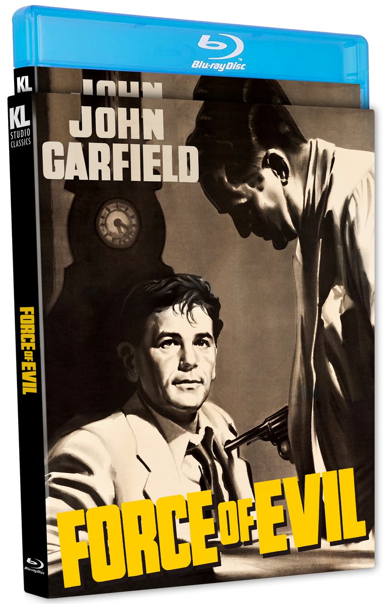 disc_connected's tweet photo. ***ANNOUNCEMENT***
Coming on July 11th from @kinolorber: #ForceOfEvil (1948)!
โข 2022 4K Restoration by Paramount Pictures, UCLA and The Film Foundation
โข NEW Audio Commentary by Film Historian Imogen Sara Smith
โข Introduction by Martin Scorsese (3:33)
โข Theatrical Trailer https://t.co/AaliFTnohe