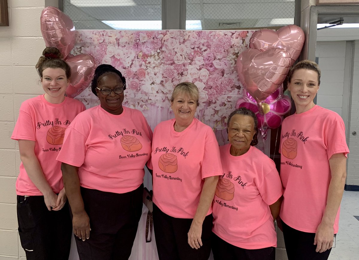 It’s going to be a Pinktastic Day! 🌸<a href="/GreenValleyElem/">Green Valley Elem</a> <a href="/HooverSchools/">Hoover City Schools</a> #PrettyInPnk #Breakfast