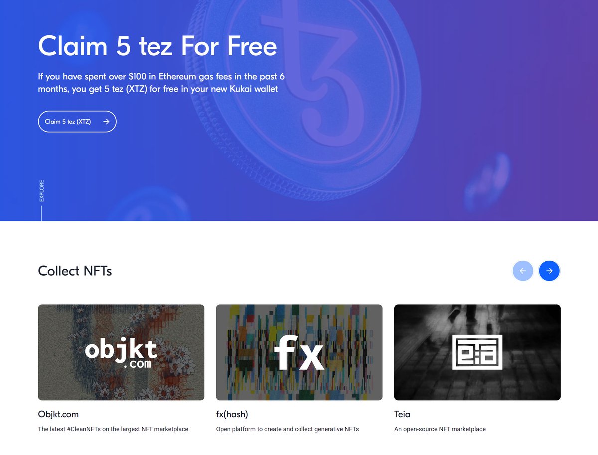 TezosCommons's tweet photo. If you've spent over $100 in ETH gas fees in the past 6 months, let us help you out!
Claim your free tez here: https://t.co/zrBXtbGcvw
#Tezos https://t.co/9jOSKu7bWg