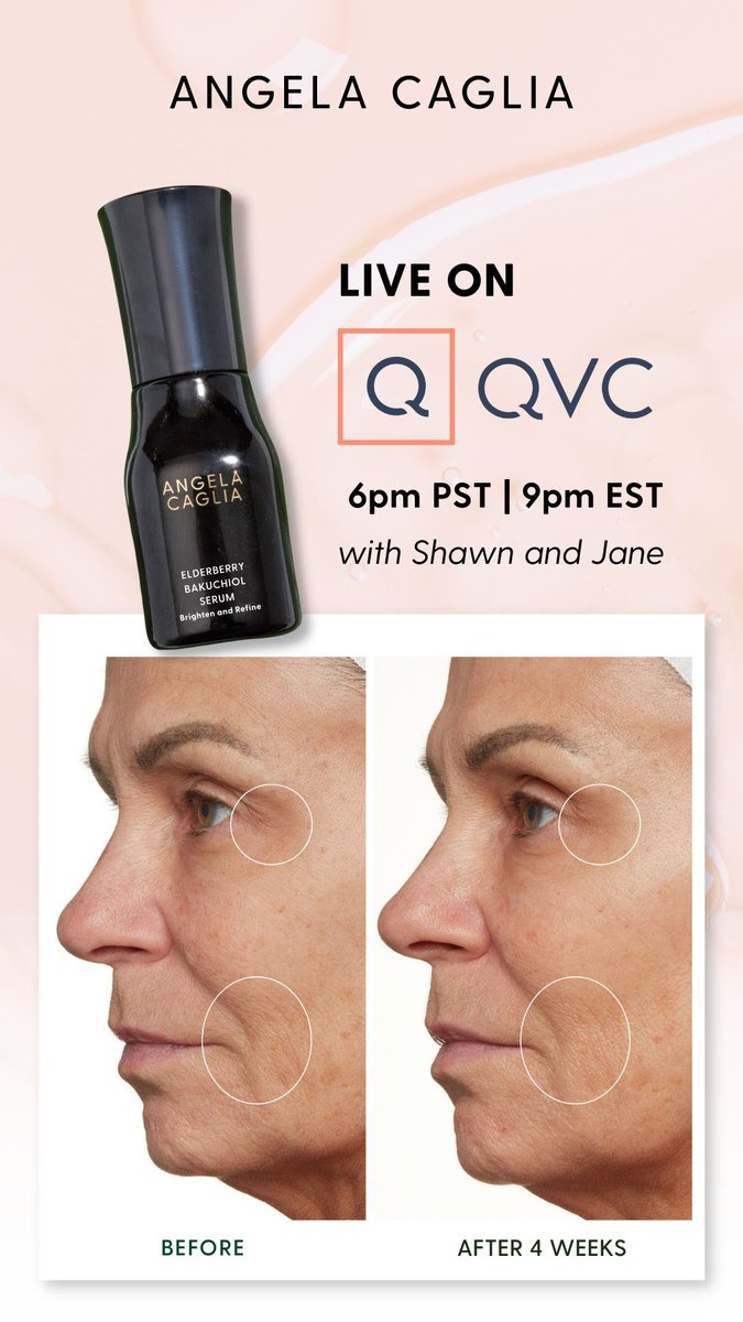Tune in LIVE tonight on <a href="/QVC/">QVC</a> at 8:16 p.m. PT/11:16 p.m. ET for the exclusive launch of our Elderberry Bakuchiol Serum.
