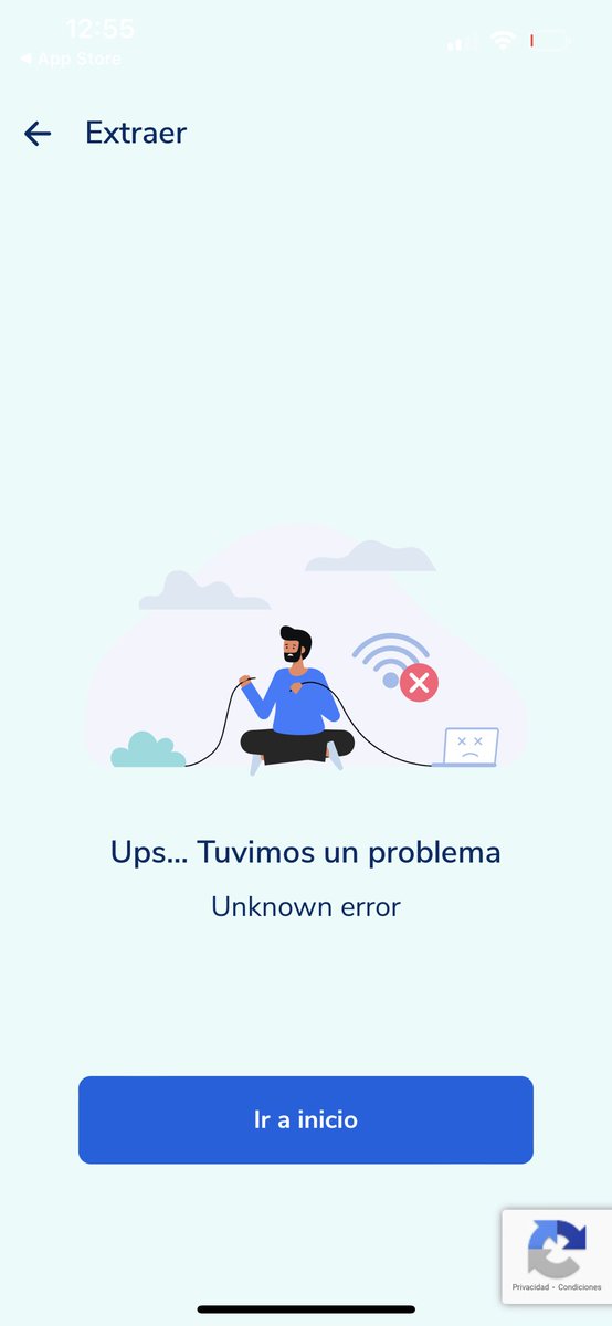 JoacoAran's tweet photo. @arielsbdar @cocoscap No funciona. Da error constantemente para extraer. Cuenta: 67362 https://t.co/eMROBfjB9h