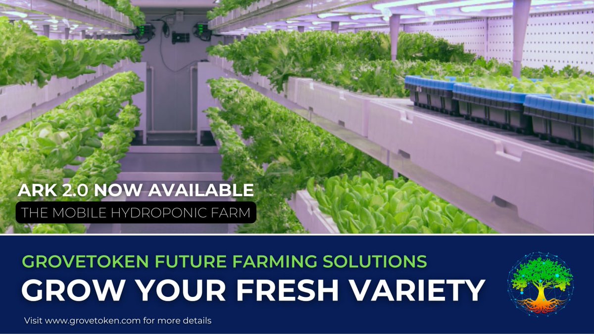 MohamedElsyd168's tweet image. #GroveCoin provides the life changing project with the concept of 

#passiveincome for financial freedom 

#GroveFarmingSolutions for sustainable healthy food supply
#ARK2.0

#GroveEnergySolutions for Green renewable energy
#WAEnergy

Puzzle pieces are coming together 

Join…