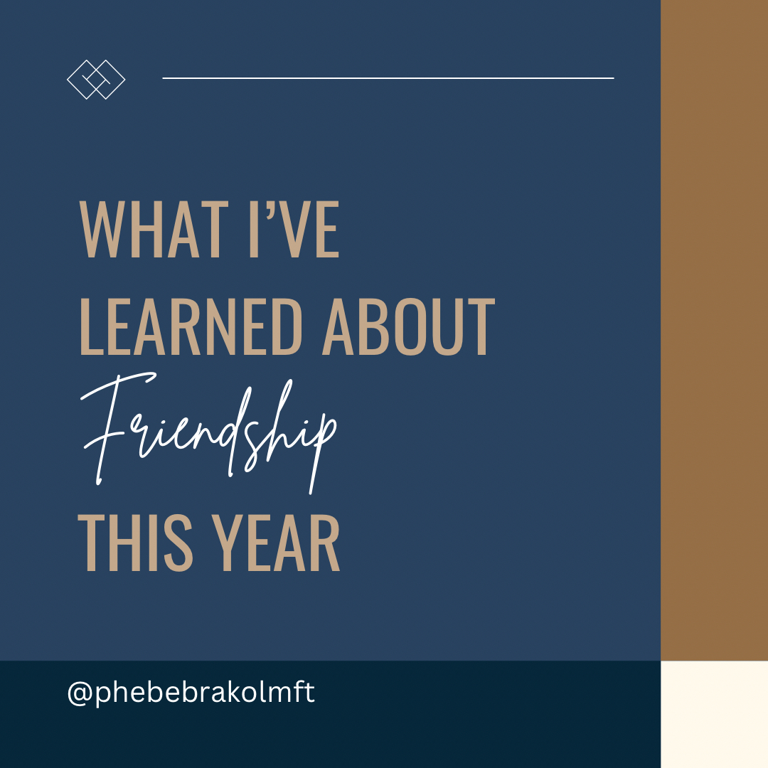 phebelicious's tweet photo. What have you learned about friendship this year? Share with us in the comments! 
.
Are any of these lessons new? No, not exactly. But as one of my favorite former supervisors told me years ago, these things keep coming up because the lesson hasn’t been learned. So here’s what I’ https://t.co/b5W56qOiPQ